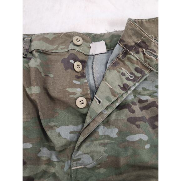 US Army ACU Pants Mens Medium Long OCP Camo Ripstop Cargo Insect Repellent - Picture 4 of 10